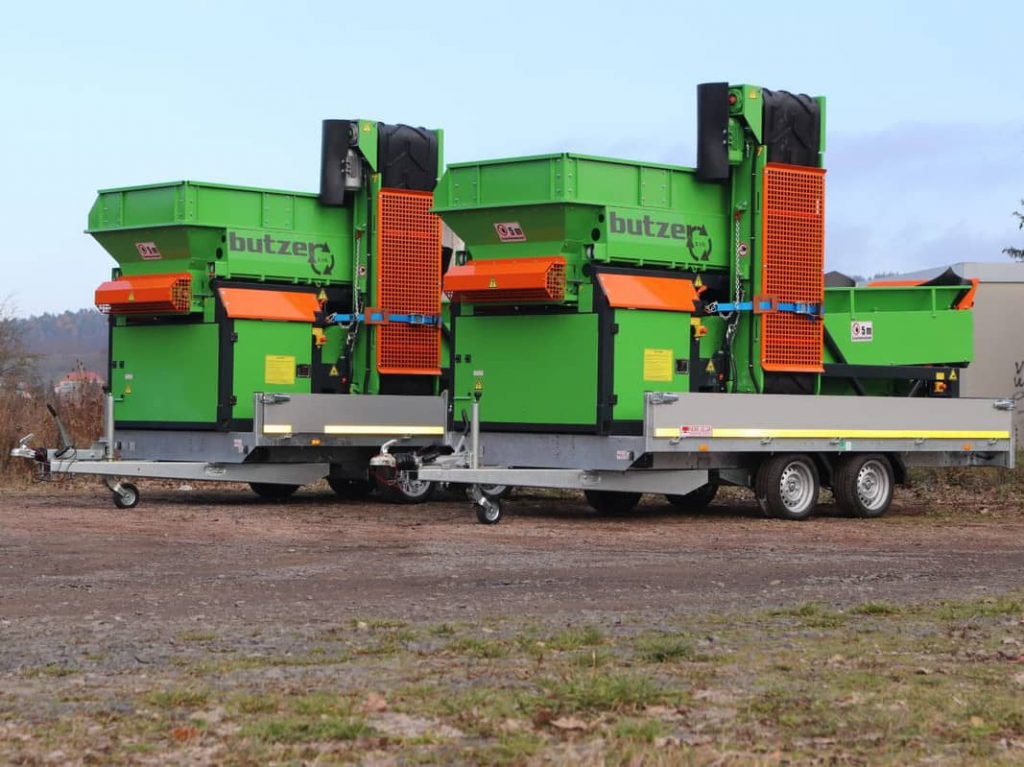 Mobile Sternsiebmaschinen