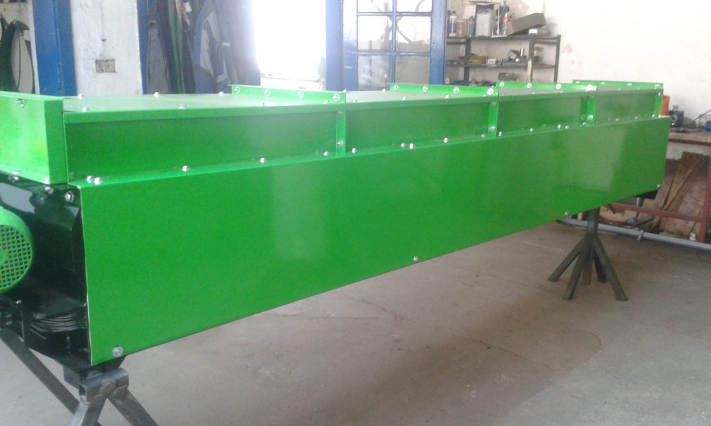 Siebdeck zum Einsatz in Anlagen