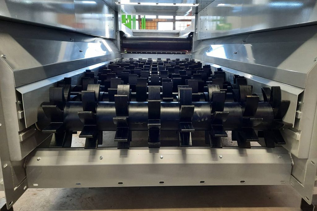 Siebdeck mit Siebsternen