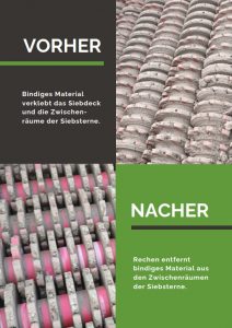 Flyer Reinigungs-Rechen-System